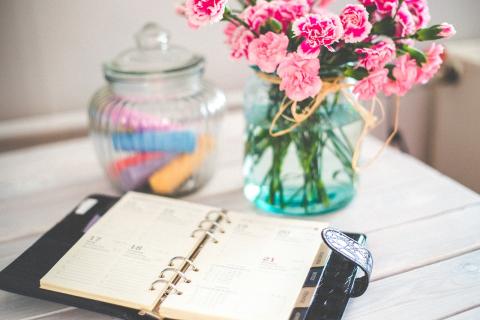 calendrier fleurs