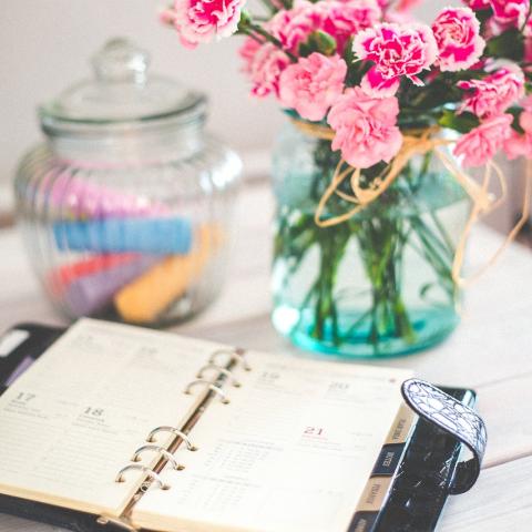 calendrier fleurs