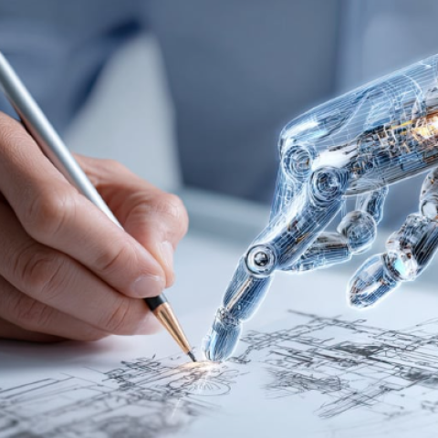 main humaine et robot